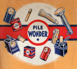 Piles Wonder. Wonder batterier. af Unknown